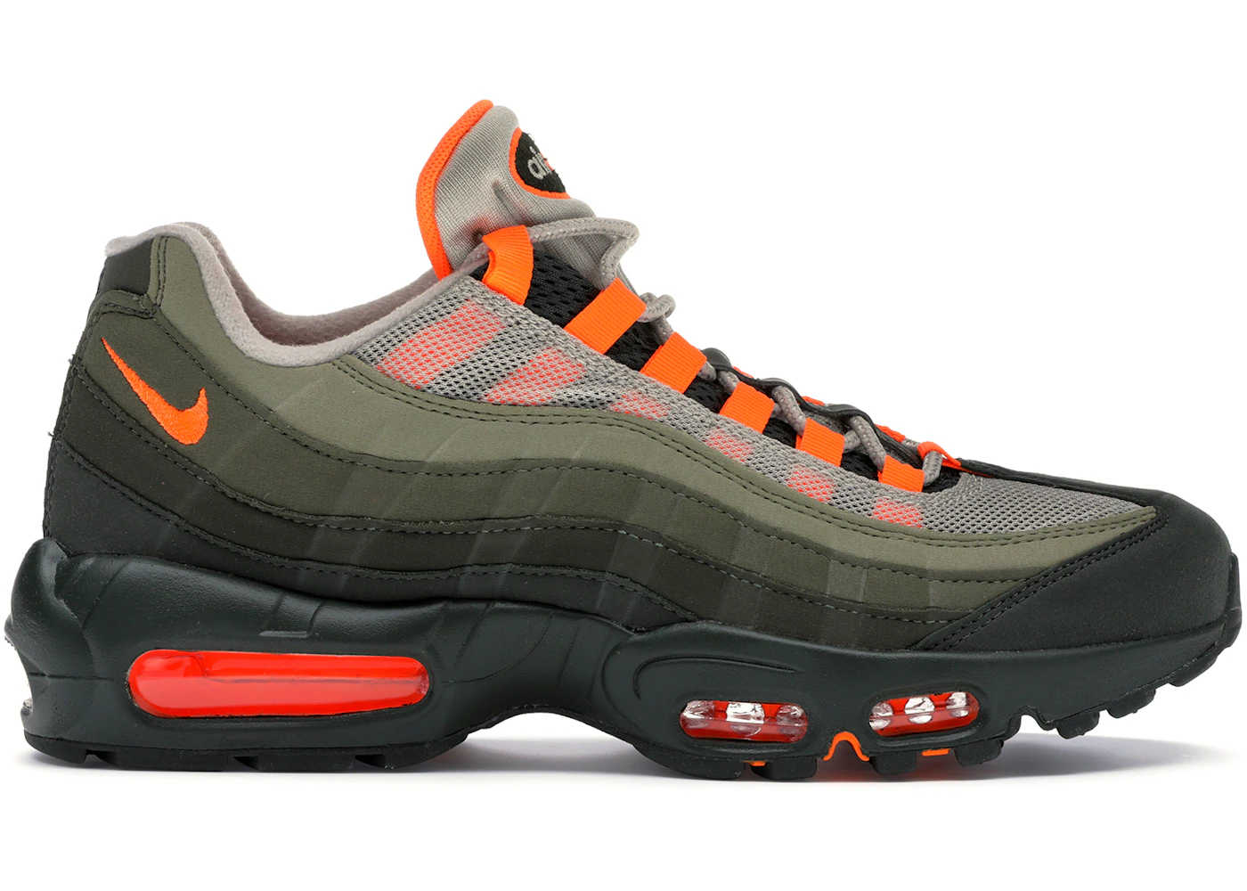 Green and orange air max Clearance