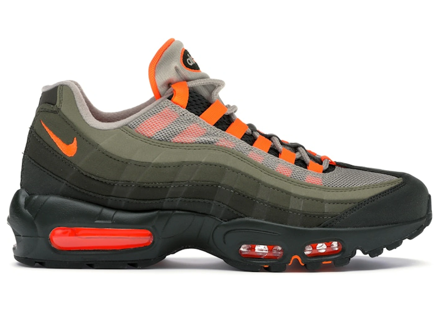 Nike Air Max 95 OG Neutral Olive Total Orange Men's - AT2865-200 - US