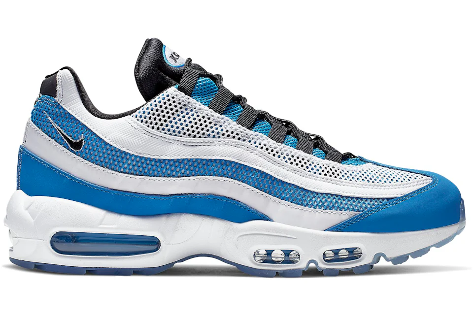 Air max 95 top blue red white
