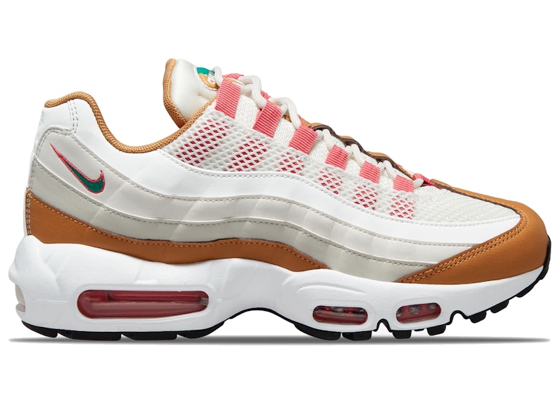 Nike Air Max 95 Powerwall White Wheat (Women's) - DH1632-100 - US