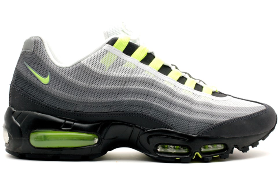 Neon green and black air max 95 Clearance