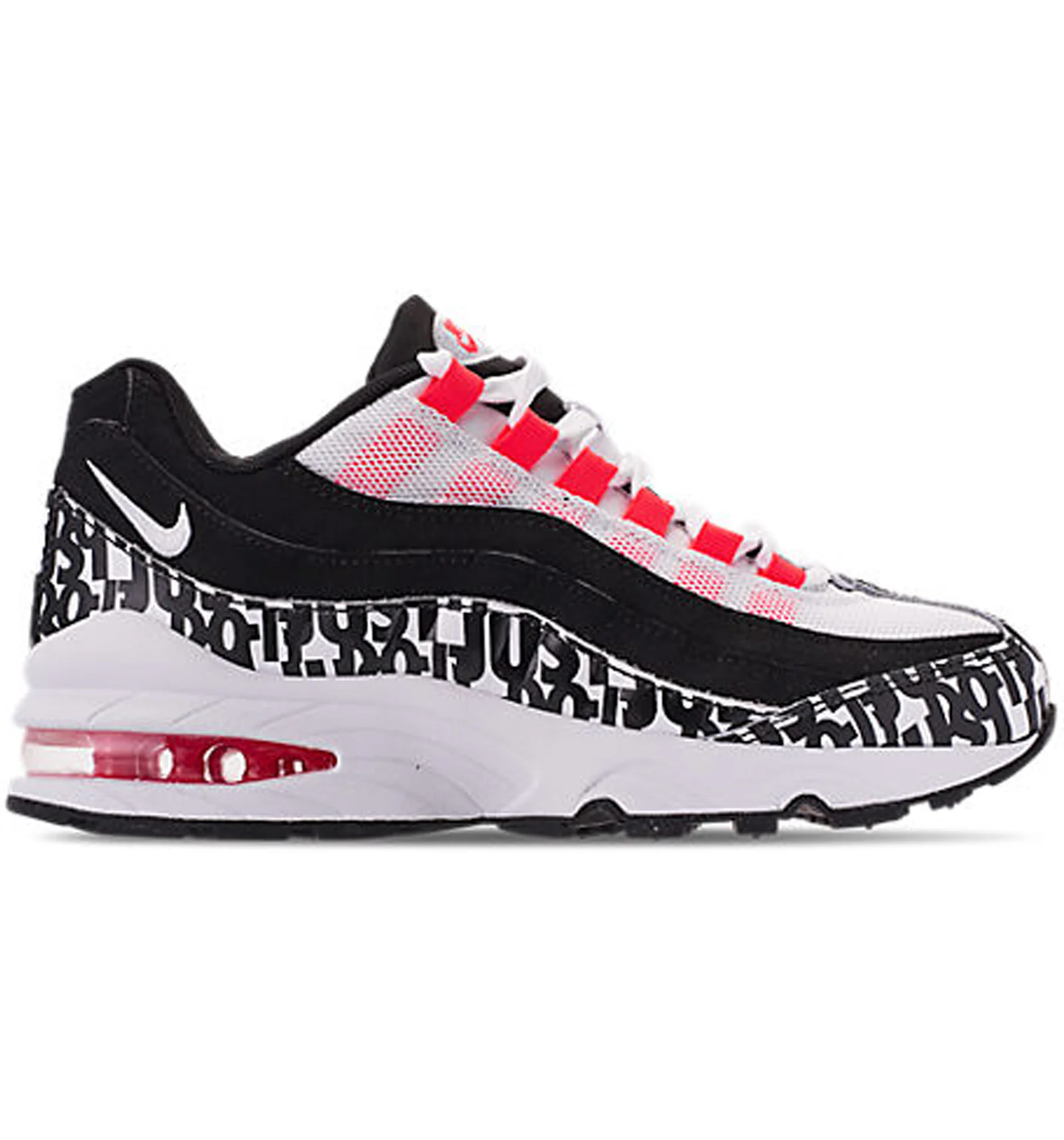 Nike just do it white and black newspaper print air top max 95