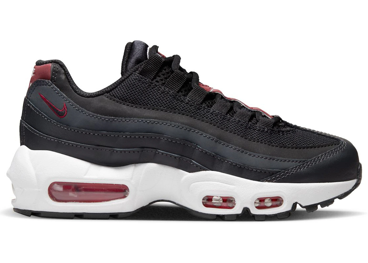 Nike Air Max 95 Recraft Anthracite Team Red (GS) CJ3906-015 US