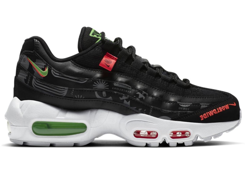 Air max 95 on sale se black/green/red men's shoes