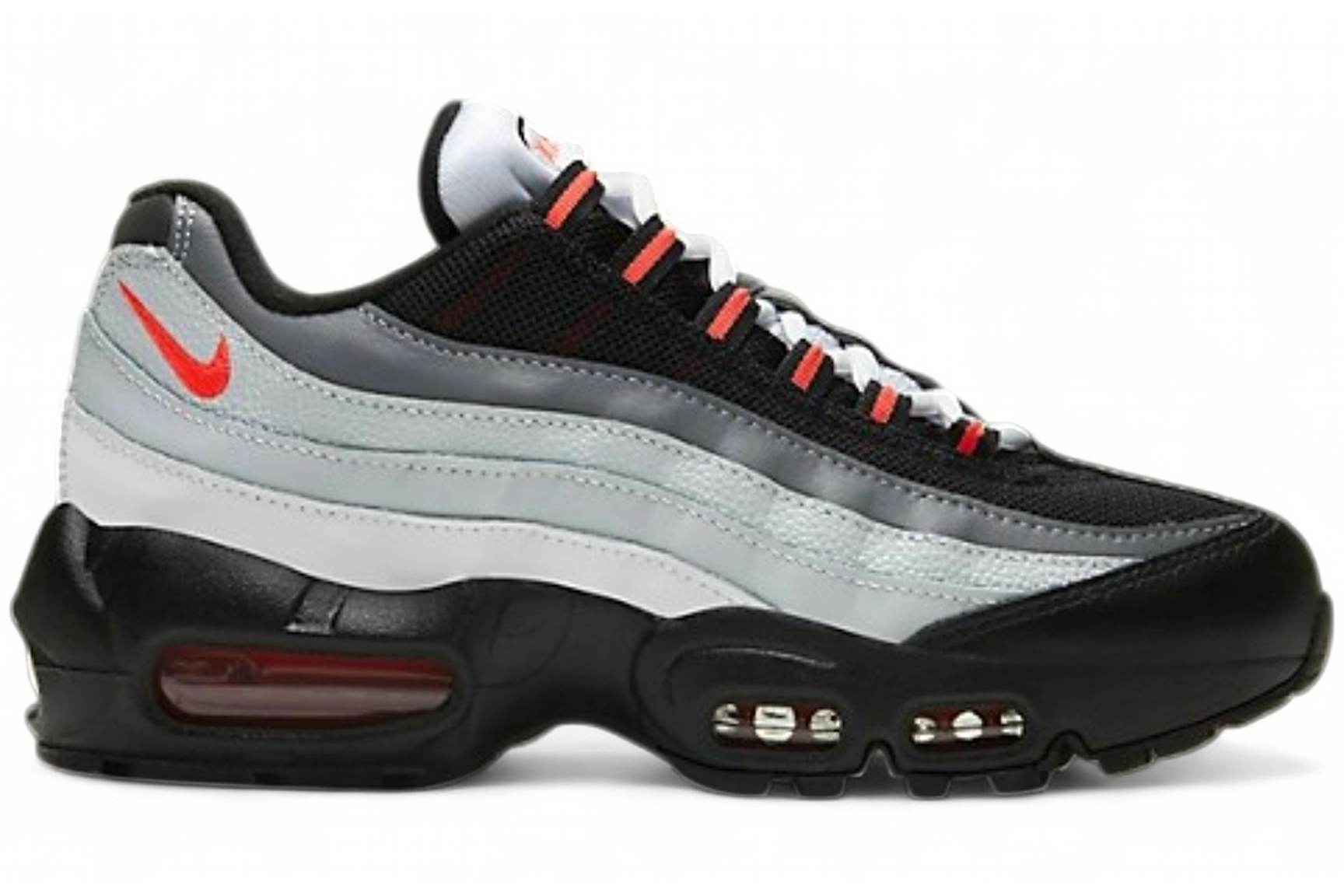 Nike Air Max 95 Recraft White Black Infrared 23 (GS) - CJ3906-101 - US