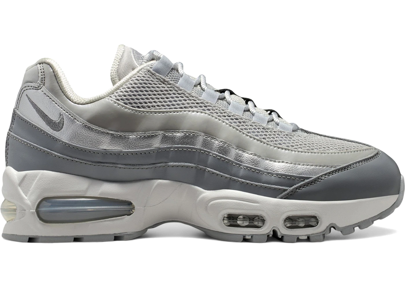 Nike Air Max 95 SE Big Bubble Grey Fog Silver (Women's) IB6398