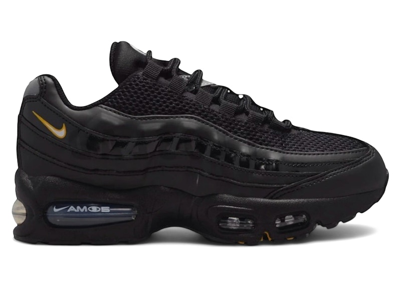 靴 NIKE AIR MAX 95 BIG BUBBLE SE NIKE AIR MAX 95 BIG BUBBLE SE METALLIC SILVER/BLACK-BLACK（ナイキ