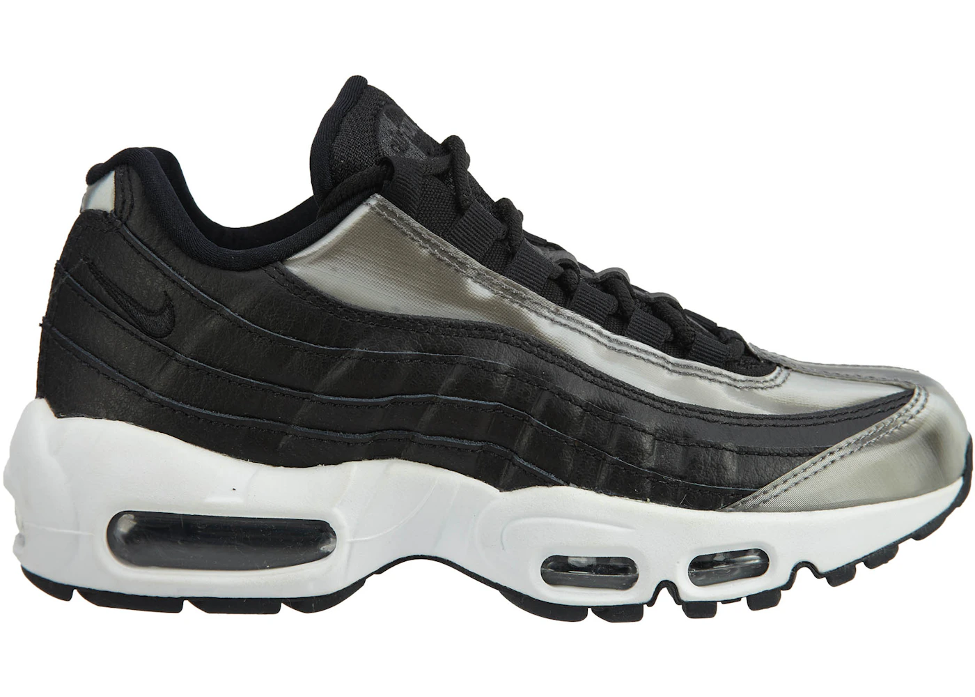 Nike air max 95 se black and white Clearance