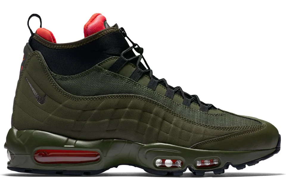 Nike 95 top sneakerboot green