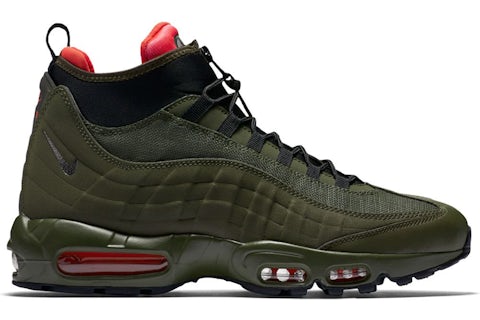 Nike Air Max 95 Sneakerboot Dunkler Loden Herren 806809 300 DE