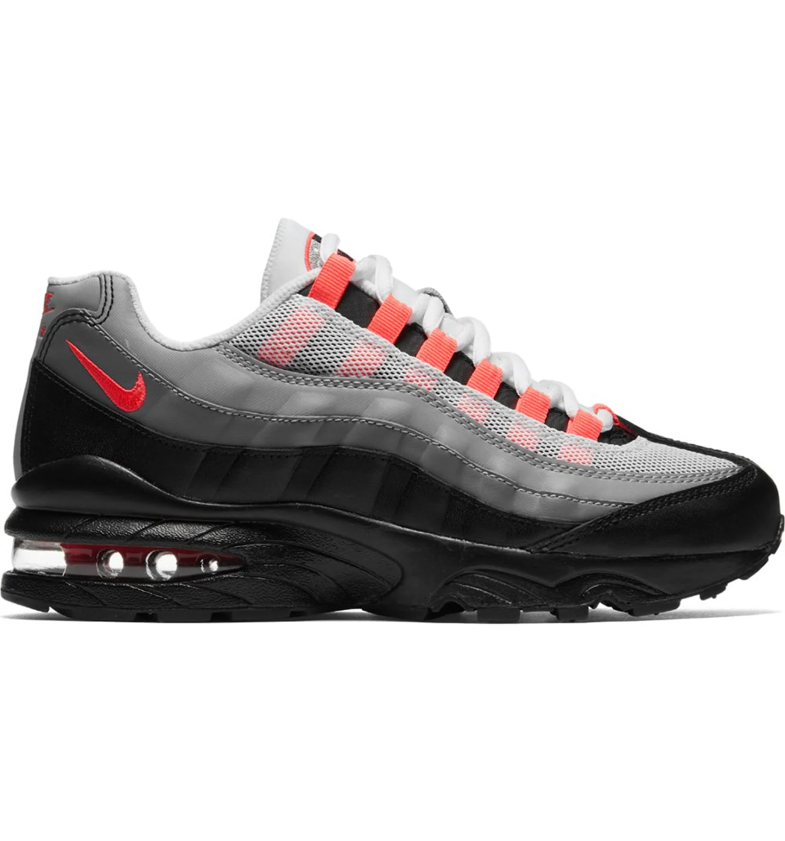 Nike Air Max 95 Solar Red 2018 GS Pour enfants Style 905348