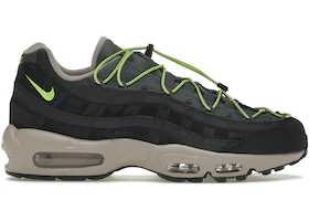 Unlike nature Park Made of Nike Air Max 95 Speed Lacing Off Noir Volt - DO6391-001