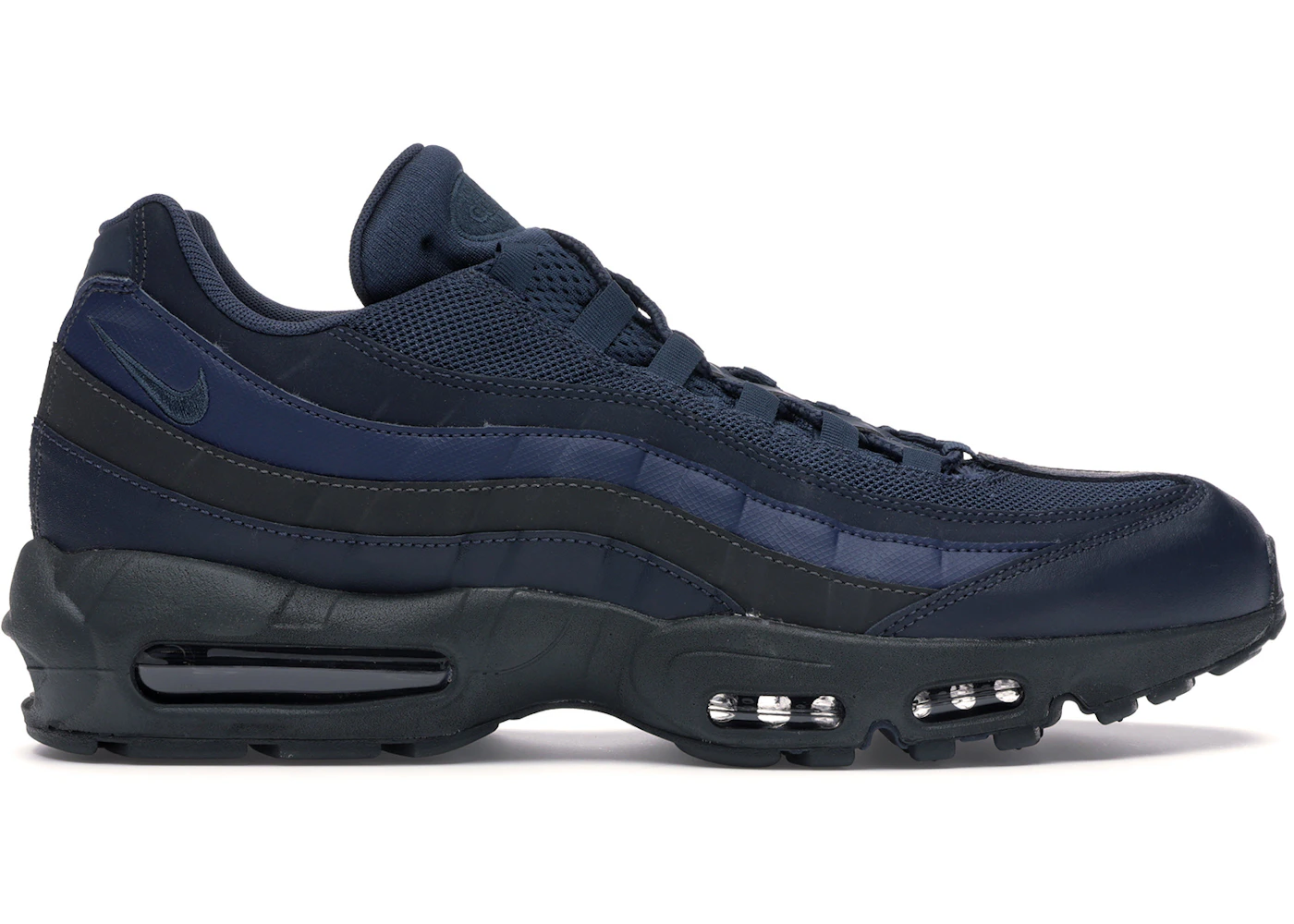 Navy Blue Nike Air Max 95 Premium Midnight Navy Nike Air Max 95