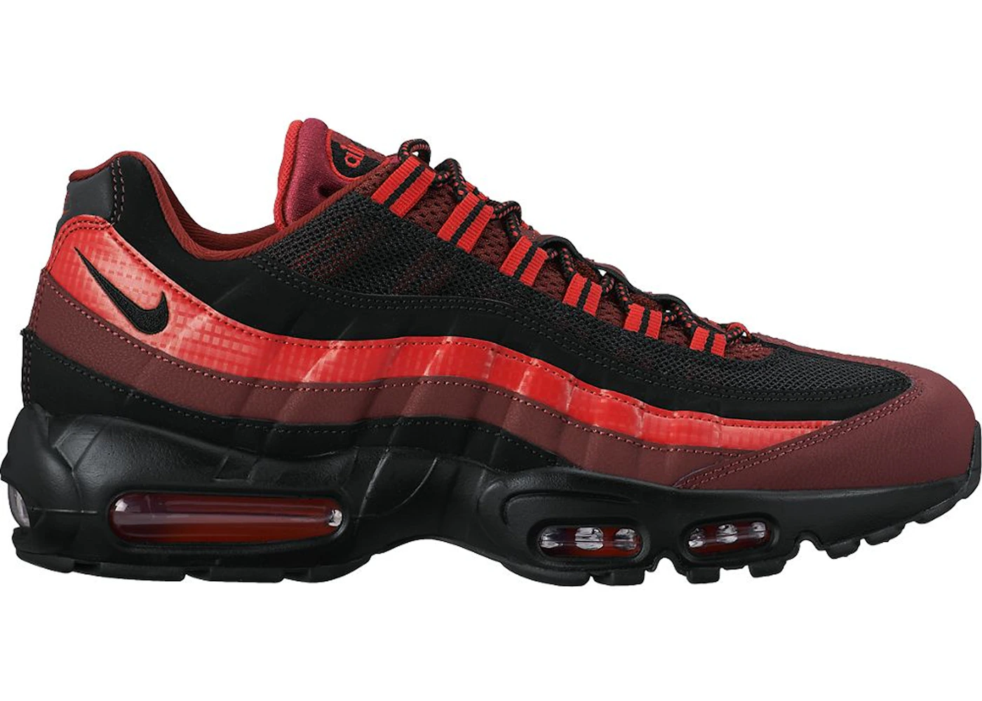 Nike Air Max 95 Team Red Black Uni Red Men s 749766 600 US