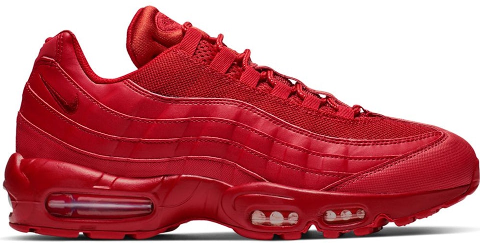 Nike Men's Air Max 95 Triple Red Shoes