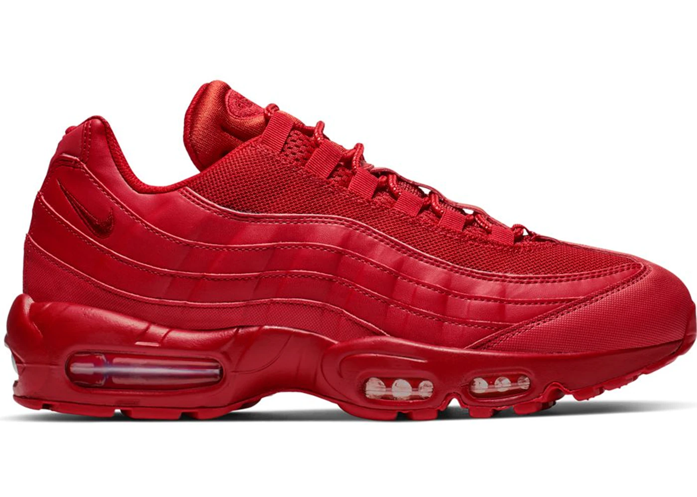 Mens air max 95 red deals