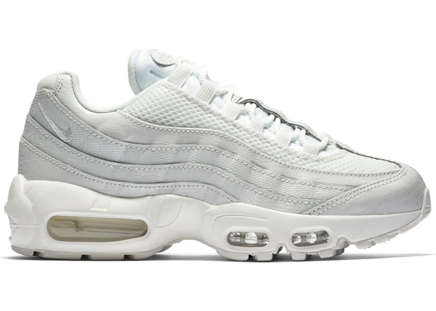 Nike Air Max 95 Triple Summit White (Women's) - 807443-102 - US
