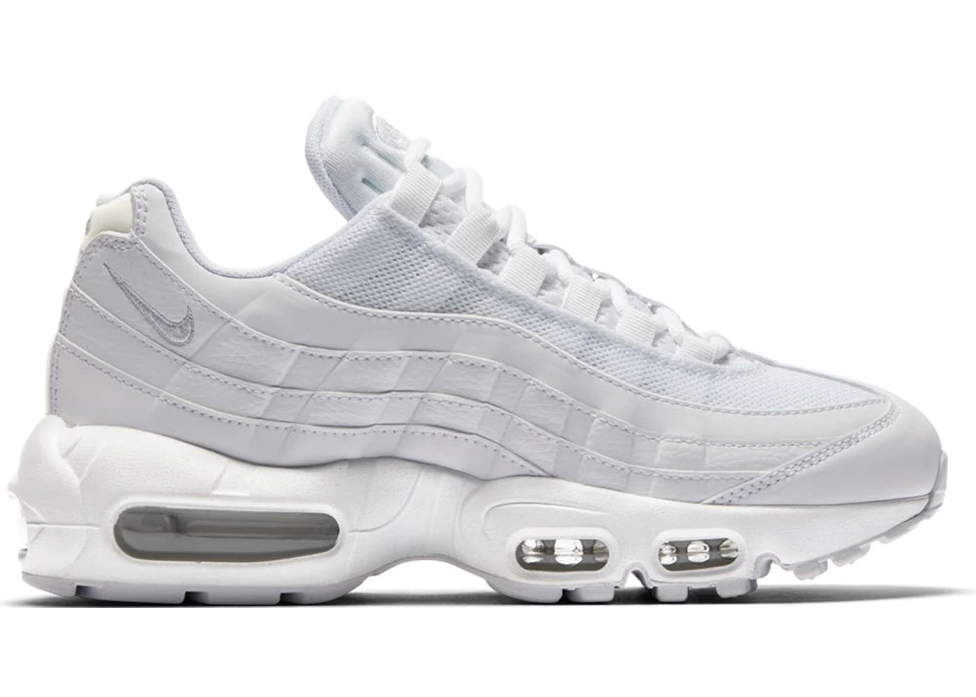 Nike Air Max 95 Triple White 2017 Women s 307960 104 DE