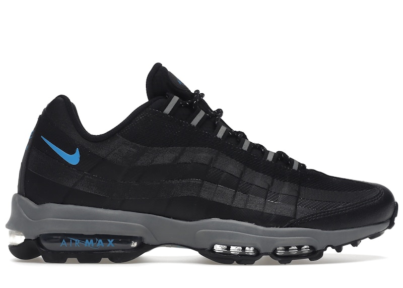 Nike air max 95 ultra se black and hot sale blue