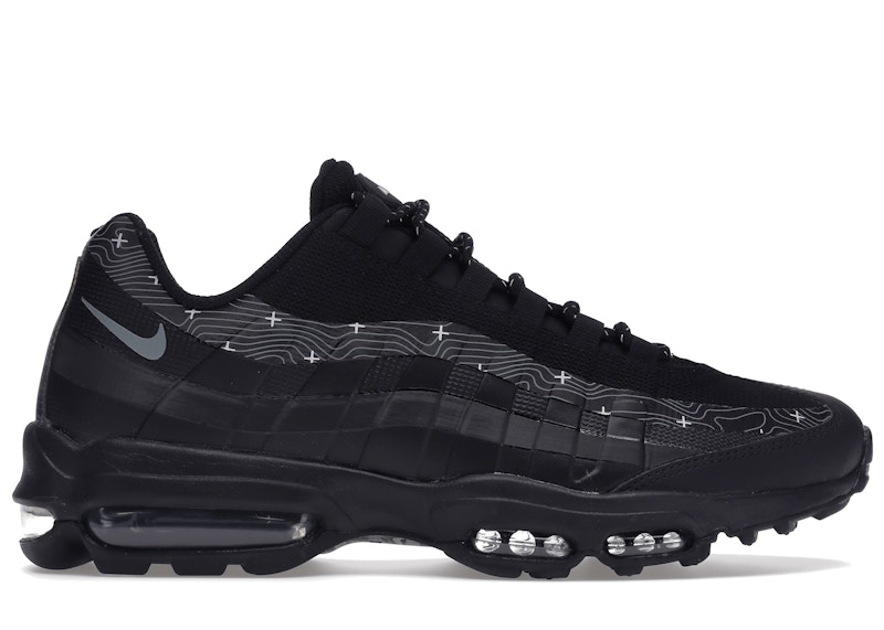 Black and white on sale air max 95 ultra