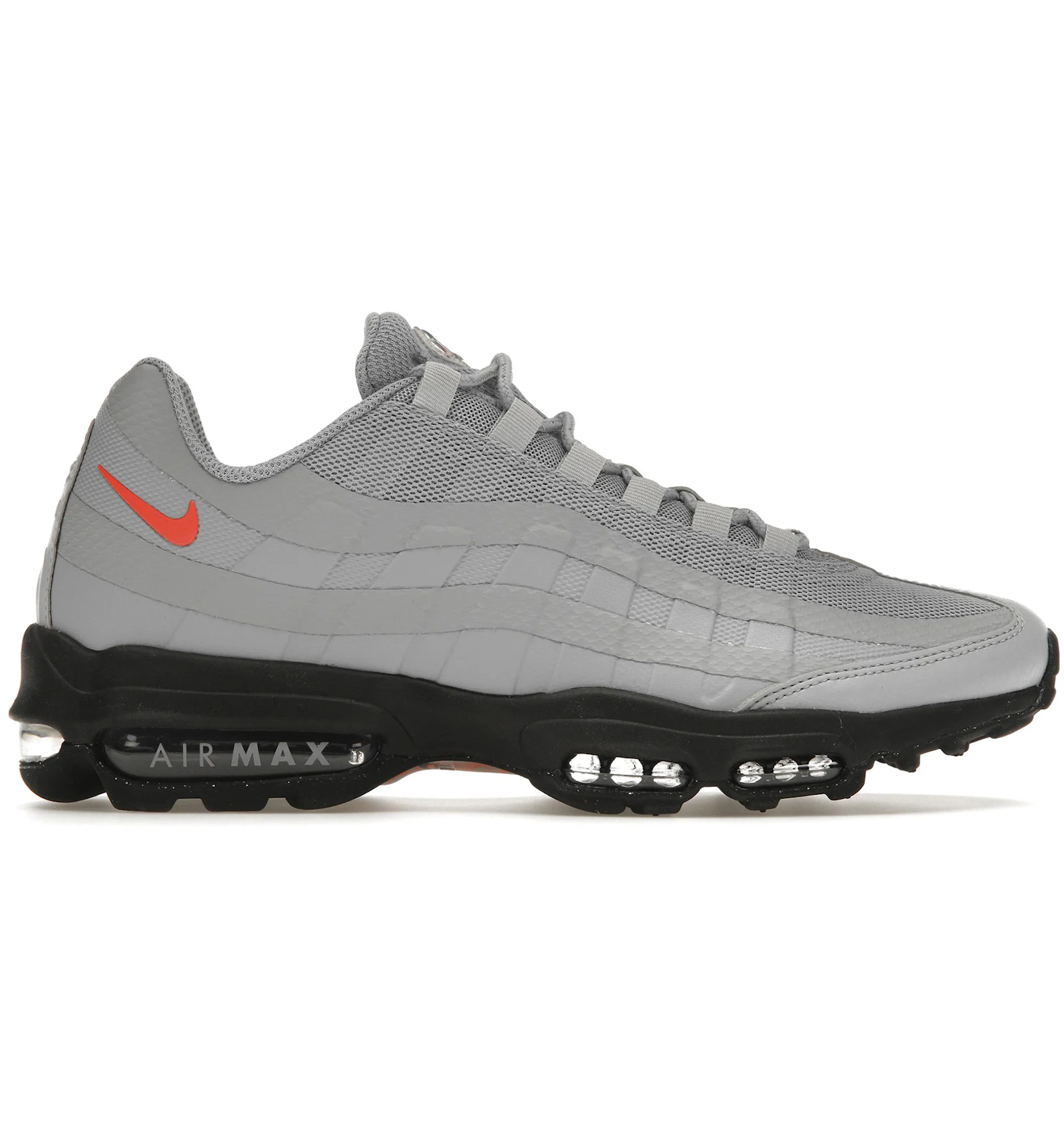 Nike air max 95 ultra wolf grey red crush Clearance