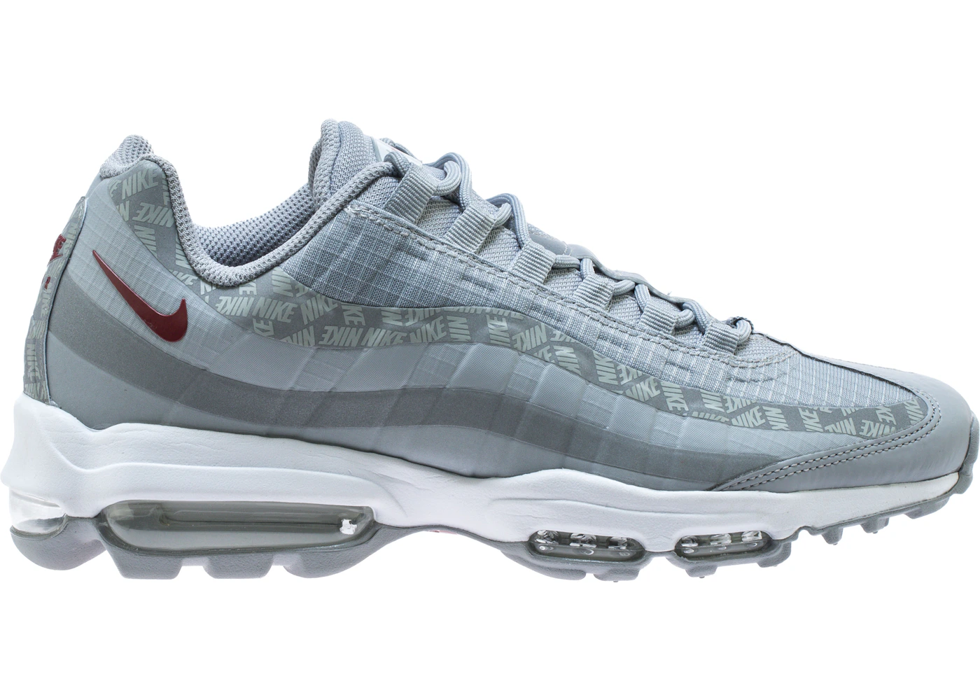 Nike Air Max 95 Ultra Wolf Grey Red Crush AR4236 001 JP