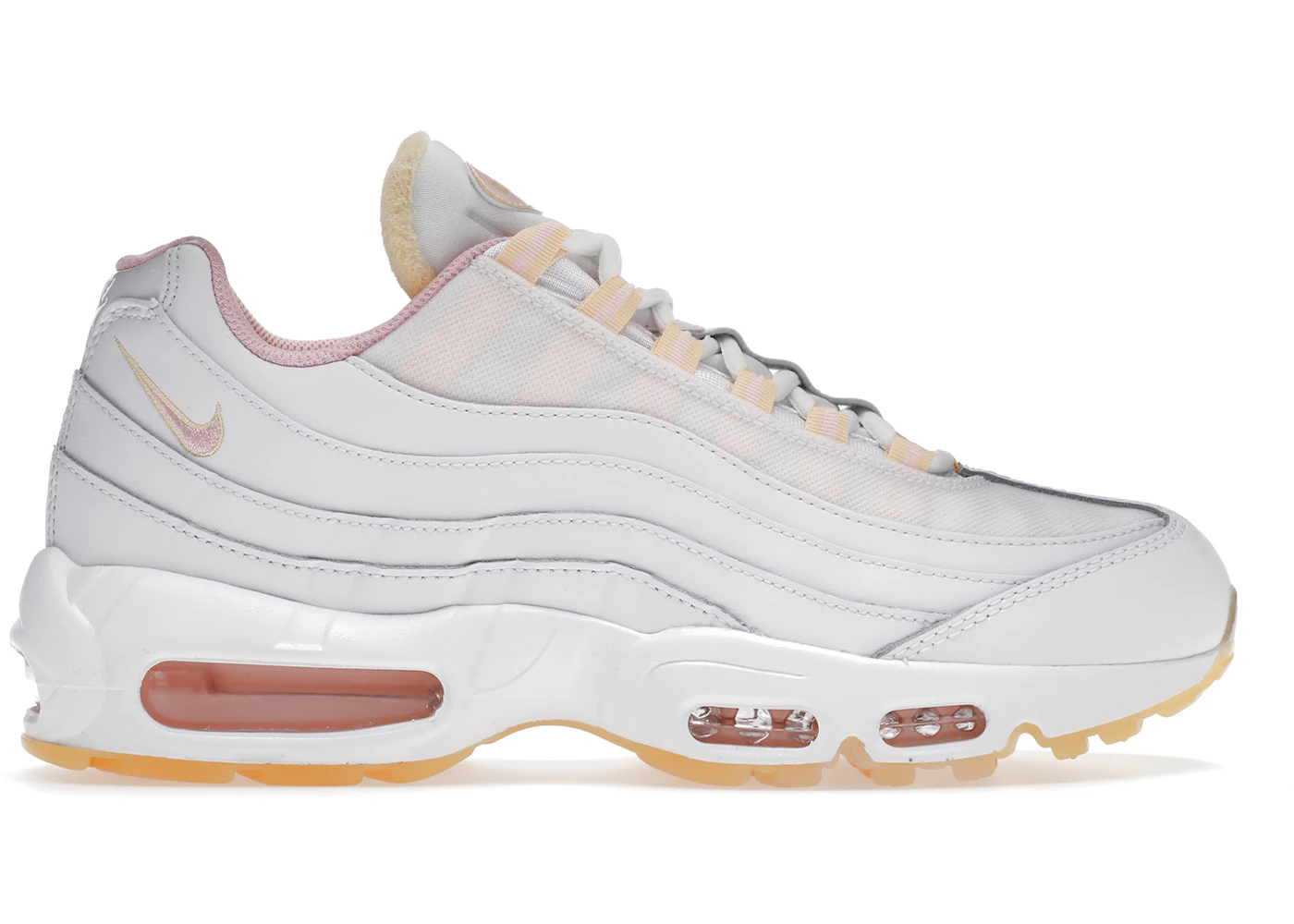 Nike Air Max 95 White Arctic Punch Melon Tint (Women's) DJ1495