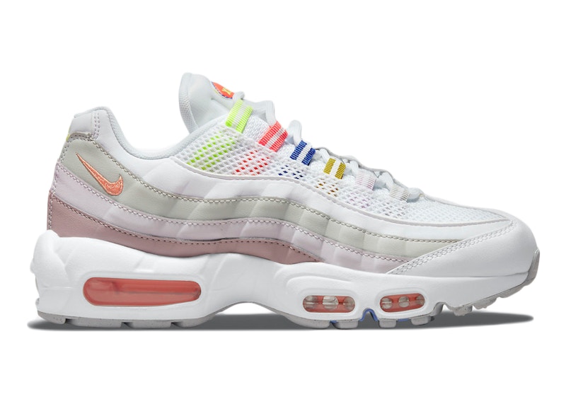 air max 95 rainbow white