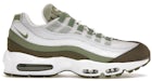 ナイキ エア マックス 95 ホワイト ミディアムオリーブ オイルグリーン