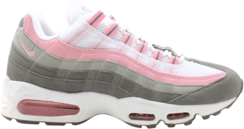 air max 95 pink and white