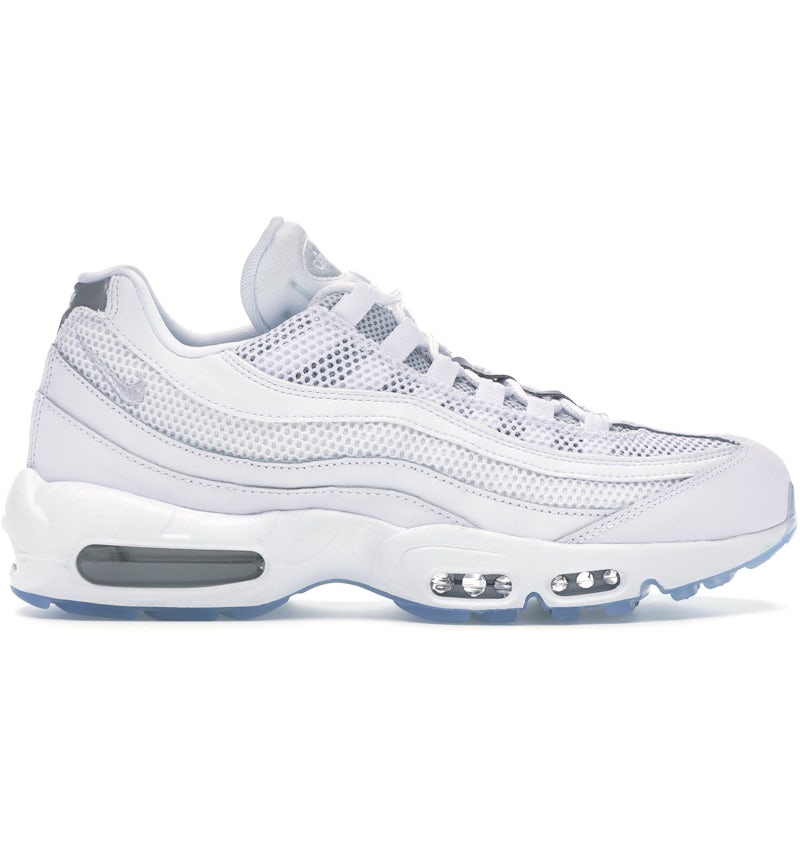 Nike Air Max 95 White Reflect Silver Men's 749766-115 US