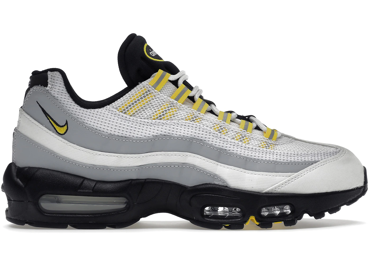 Nike air max 95 black and tour yellow Clearance
