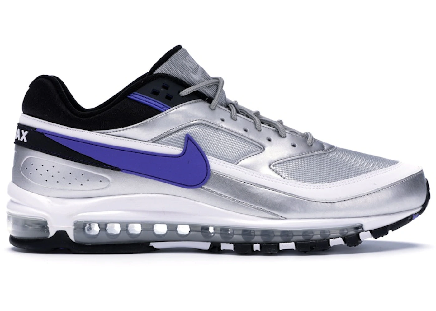 Nike Air Max 97/BW Metallic Silver Persian Violet Men's AO2406