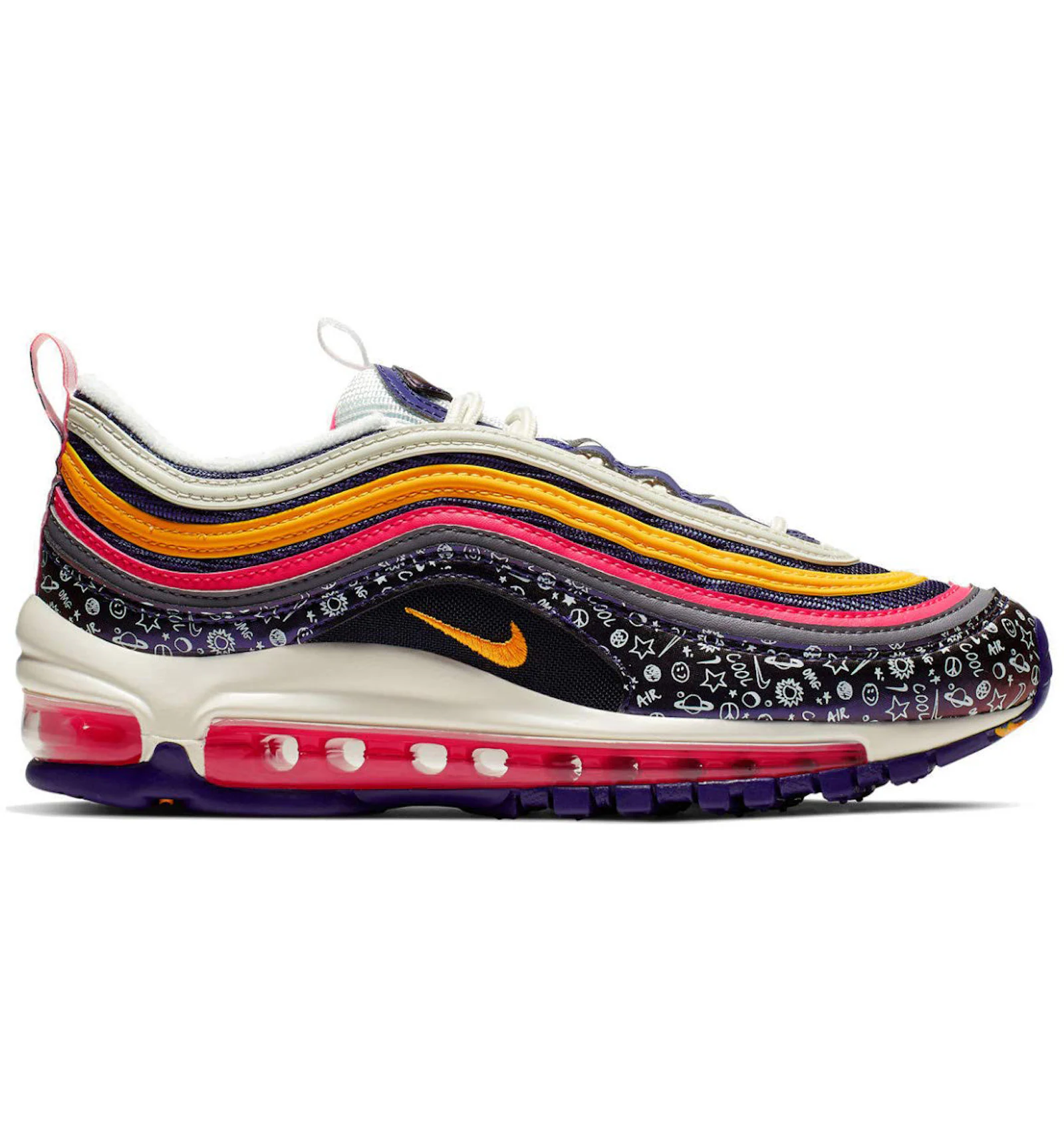 Orange purple pink air max 97 Clearance