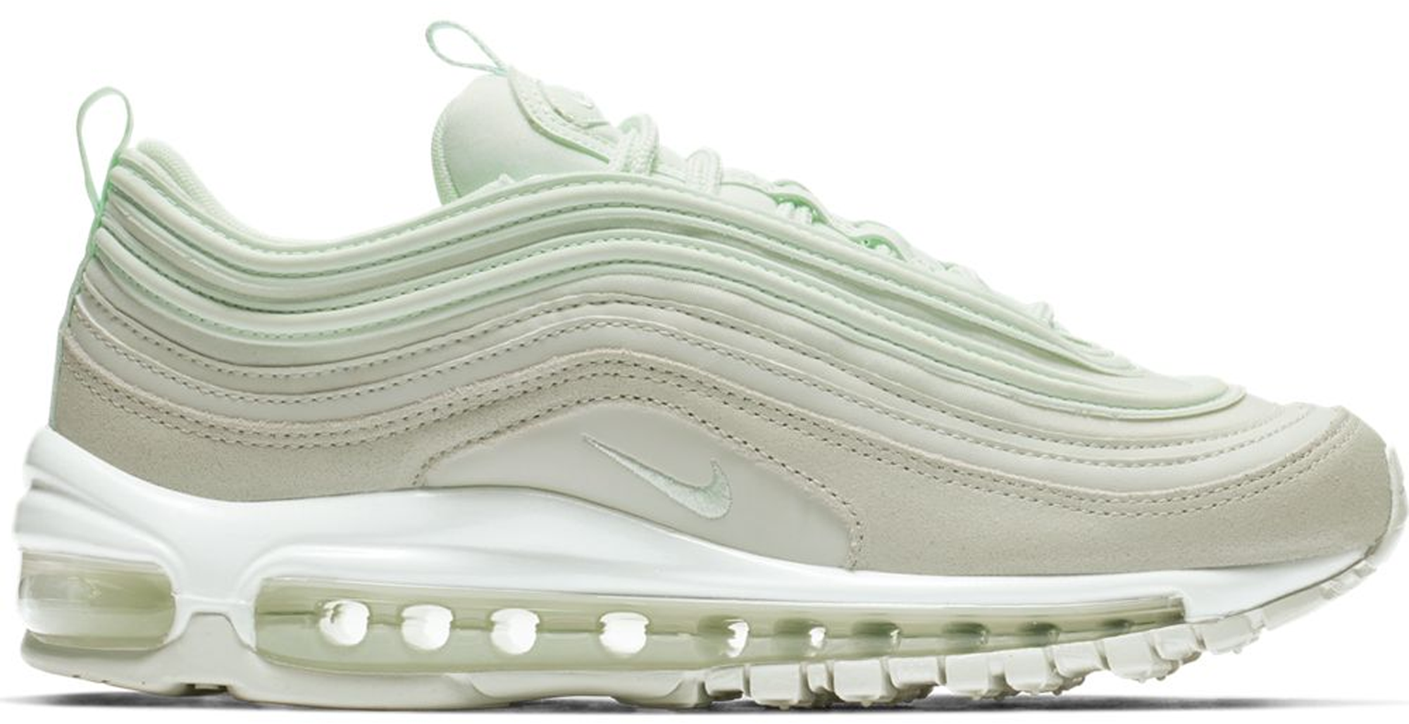 nike air max 97 green and white