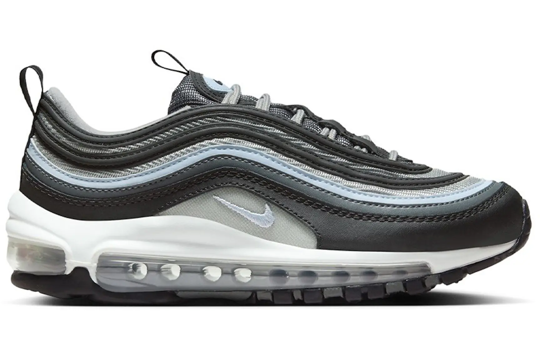 Nike Air Max 97 Black Blue Tint (GS) Kids' - 921522-033 - US