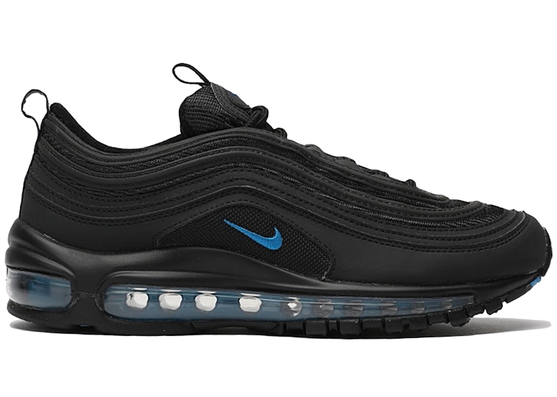 Nike Air Max 97 Black Imperial Blue GS CN9580 001 US