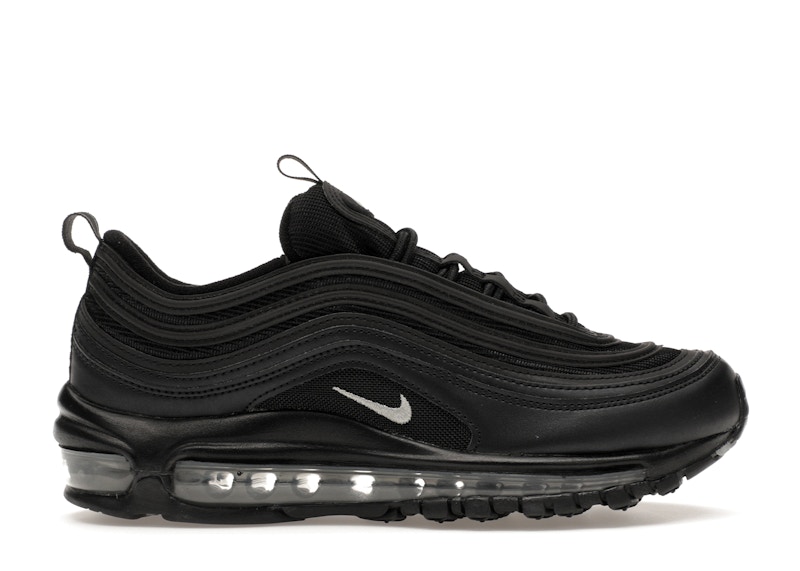 Silver air max deals 97 nere