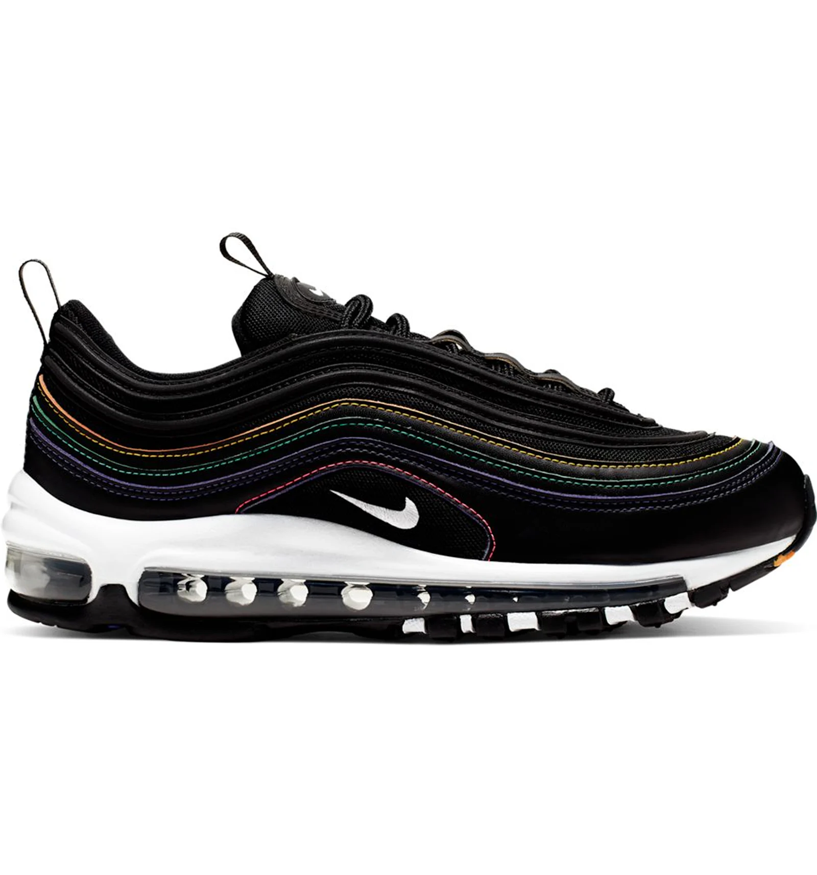 Nike Air Max 97 Black Multi Stitch Women s CK0738 001 US