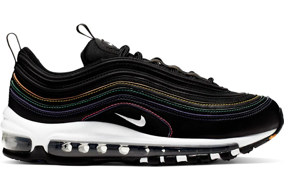All black air top max 97 womens
