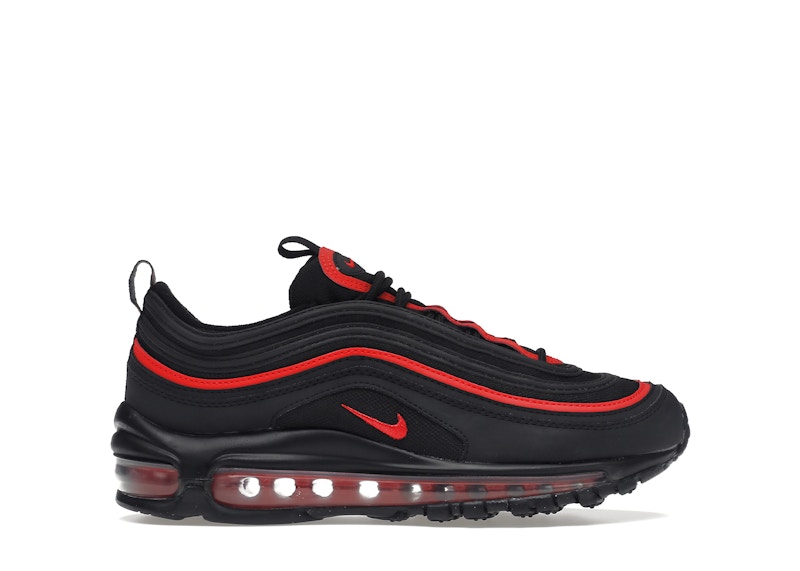 Air max 97 shop black with red tick