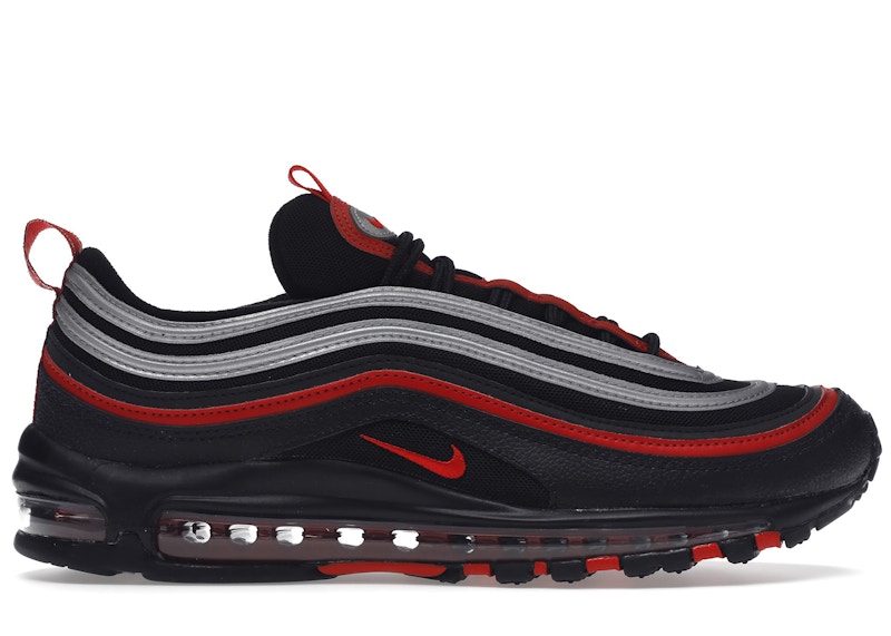 Nike Air Max 97 Black Red Silver Men's - 921826-014 - US