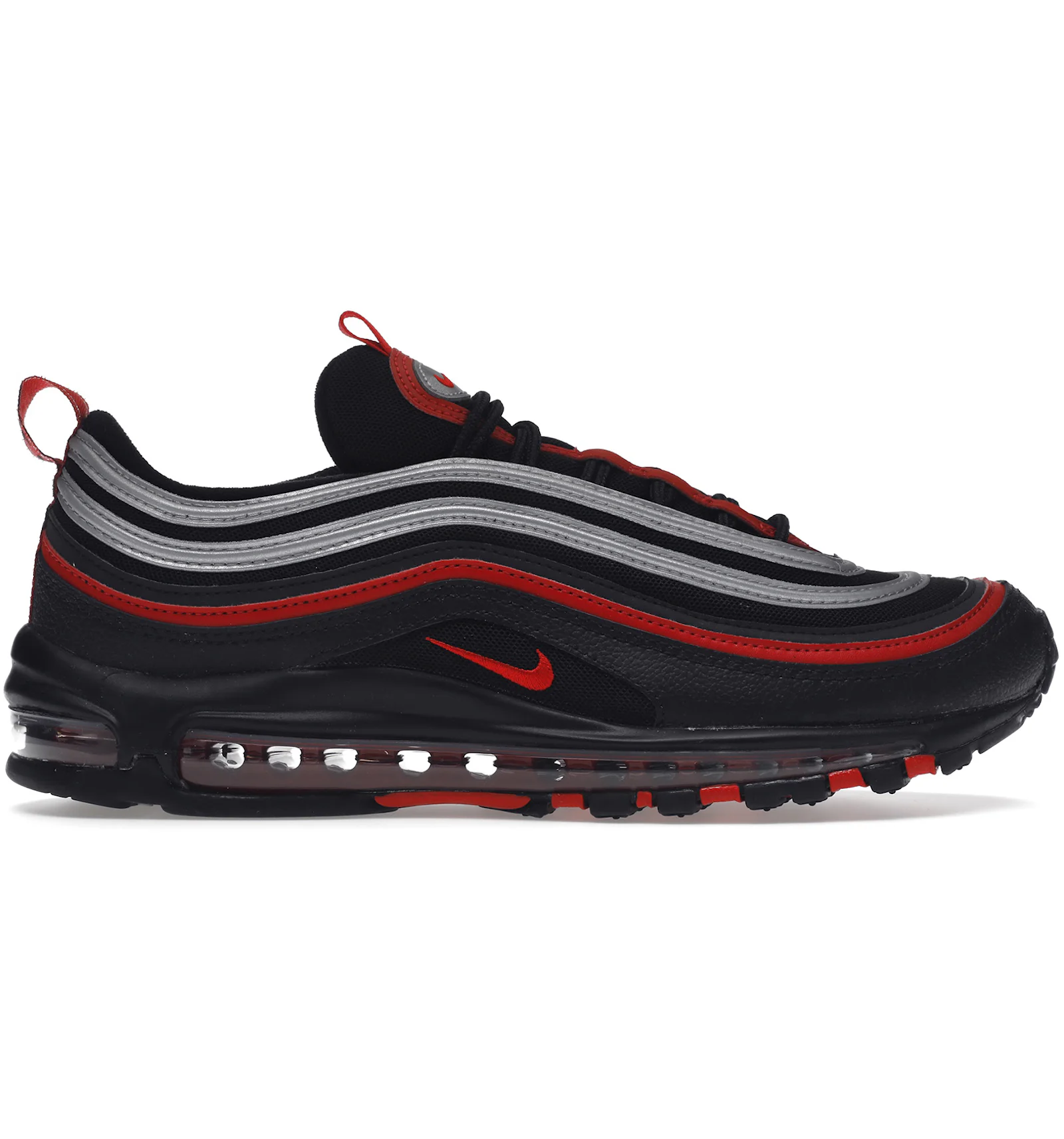 Nike air max 97 silver 2527 nero scarpe (uomini) Clearance