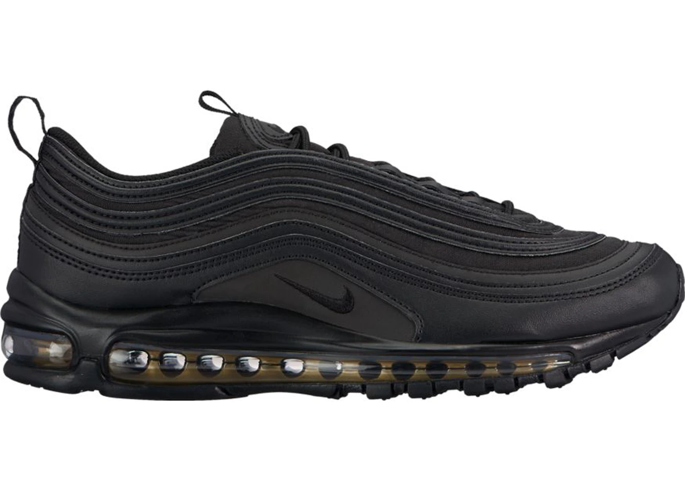 Nike 97 air hot sale max black gold
