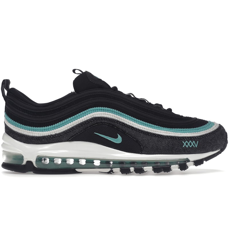 Nike Air Max 97 Black Sport Turquoise Men's DN1893-001 GB