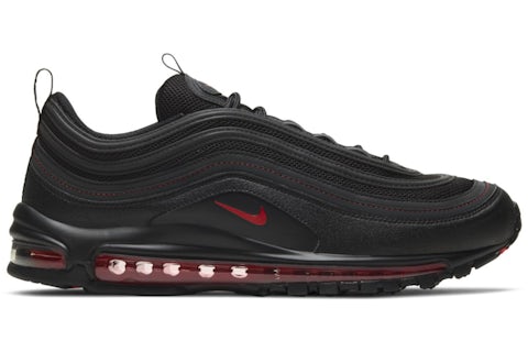 Nike Air Max 97 Black University Red Men's DH4092-001 US