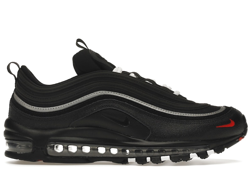 Nike air max 97 black hot sale grey white