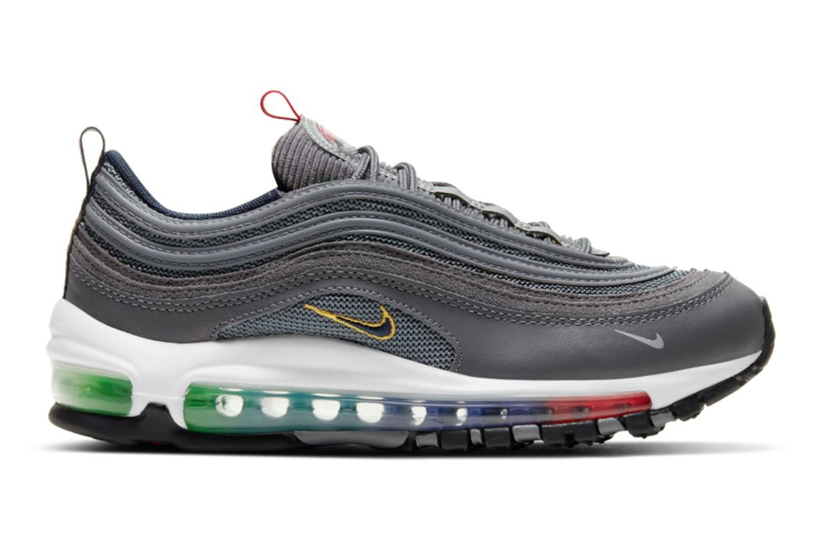 Pre-owned Nike Air Max 97 Evolution Of Icons (gs) In Light Graphite/black/persian Violet