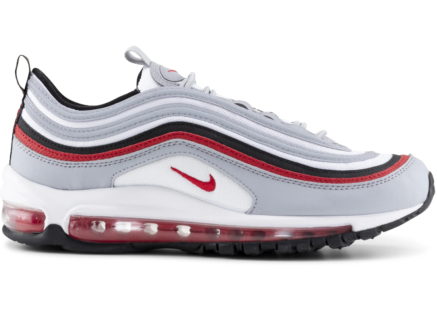 Nike Air Max 97 Grey White Red (GS) - 921522-020 - US