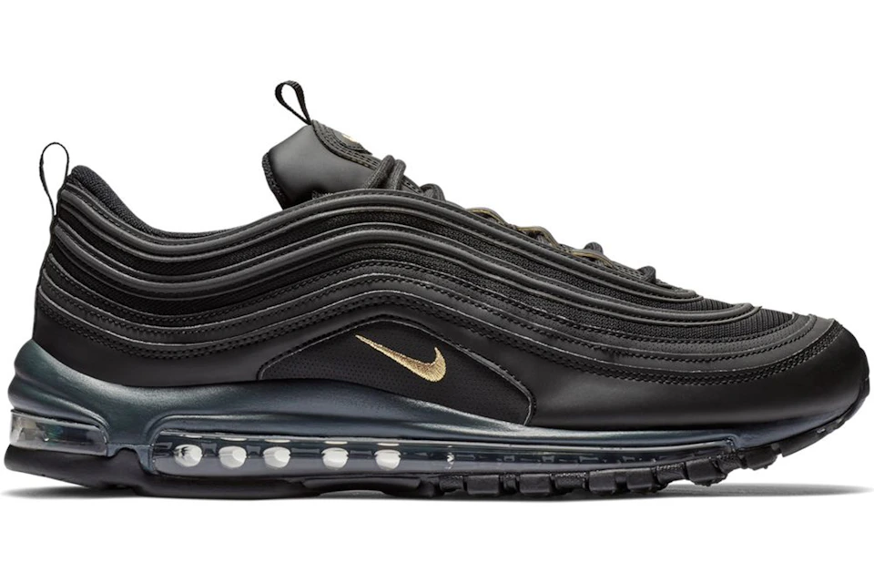 Nike Air Max 97 Leather Black Gold